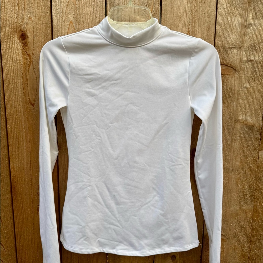 DSG White Long Sleeve Turtleneck Top - Never Worn.